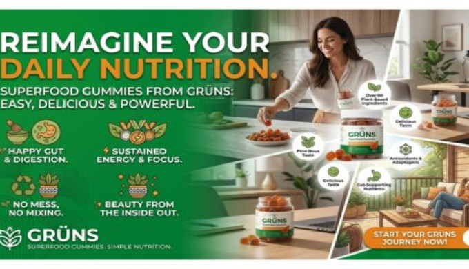 Why Everyone Is Talking About Grüns Superfood Gummies A New Way to Nutrition