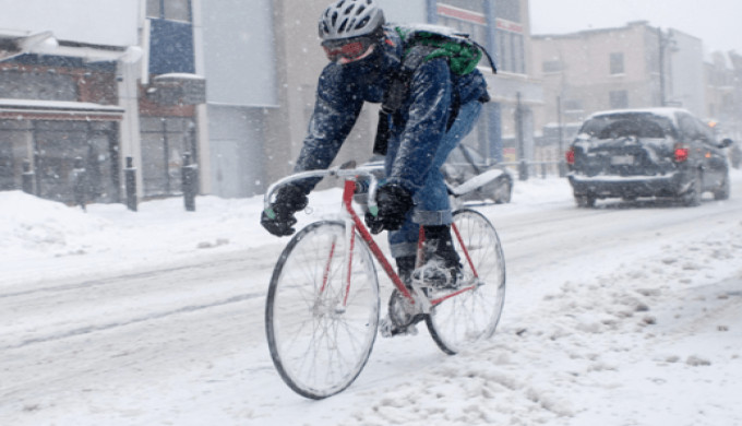 Winter Biking