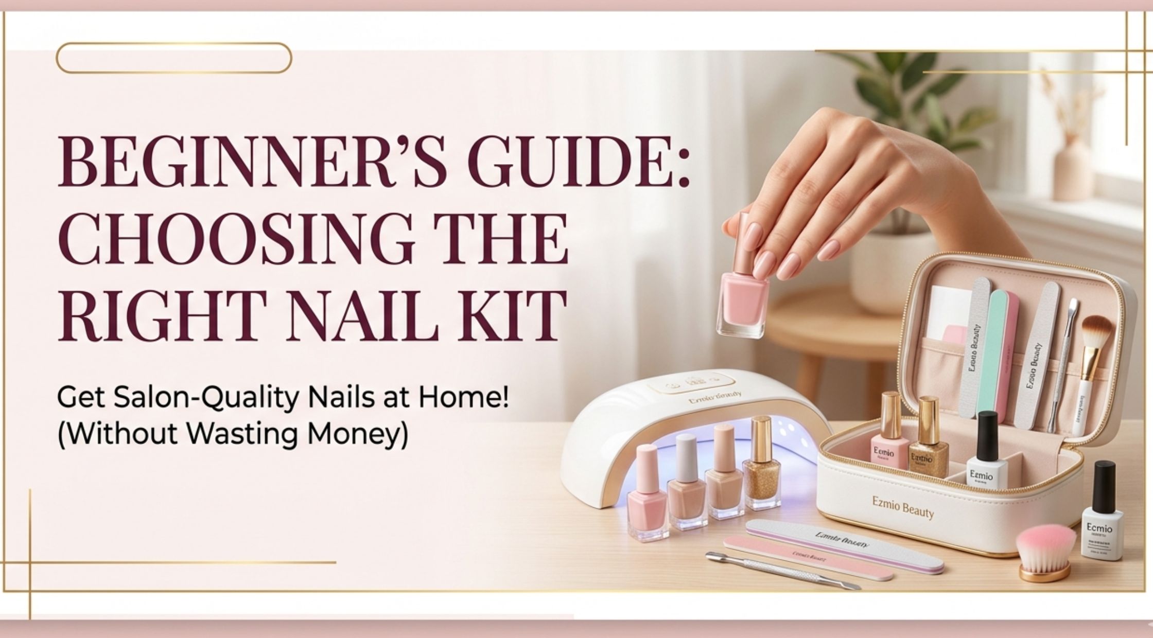 How to Choose the Right Nail Kit for Beginners Without Wasting Money