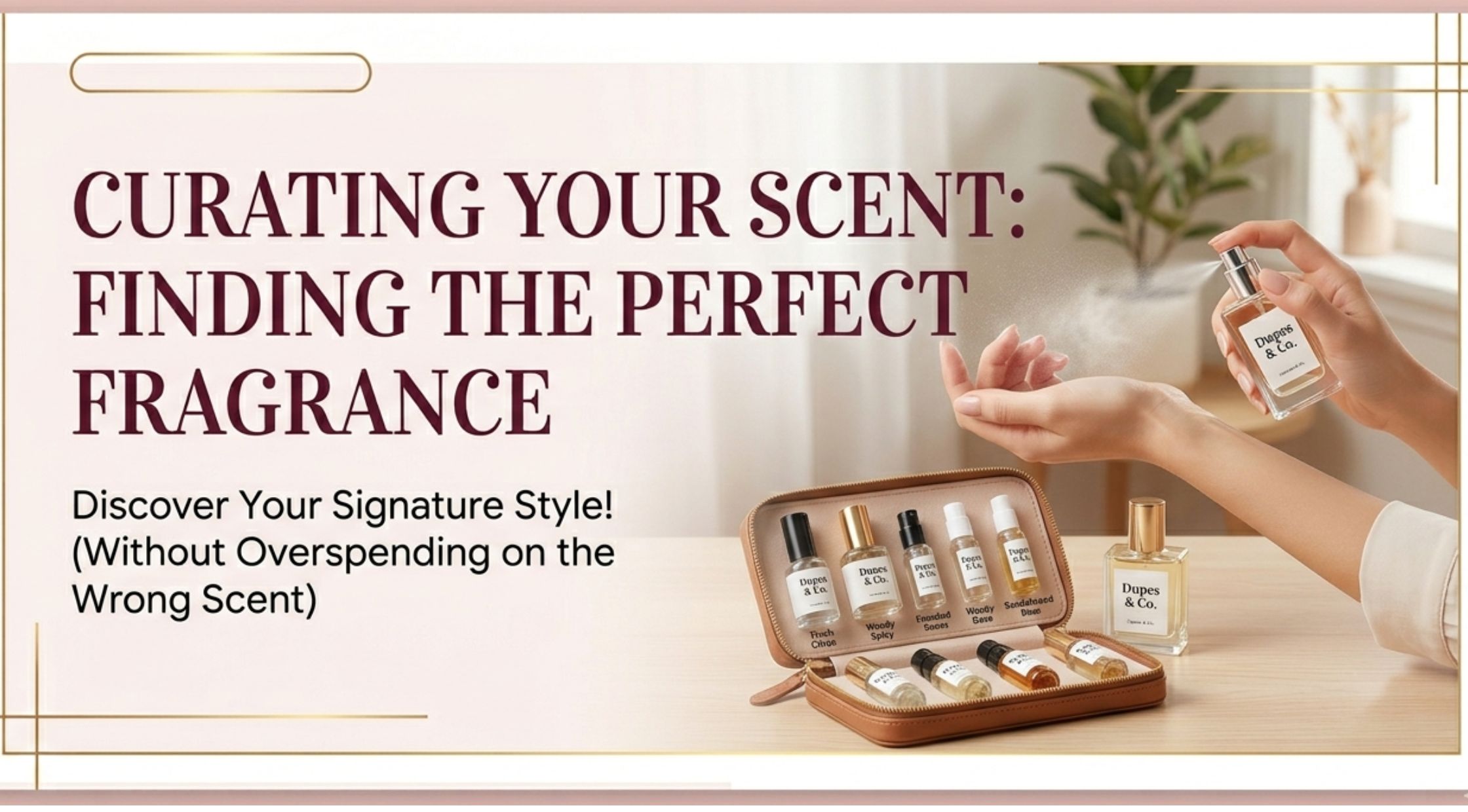 How to Choose the Right Perfume Without Wasting Money on the Wrong Scent